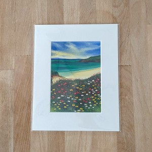 Coastal Flowers Print image