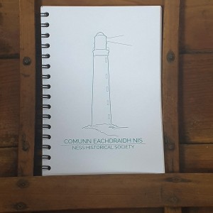 Comunn Eachdraidh Nis White Notebook image