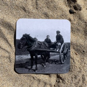 Cairt agus Each (Horse and cart) image